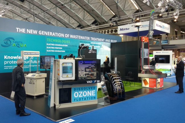 VentilAQUA at Aquatech Amsterdam 2019 - The New Generation of Wastewater Treatment and Reuse - Electrocoagulation